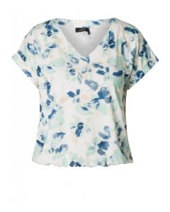 Yest Top - Gieltje White Multicolor