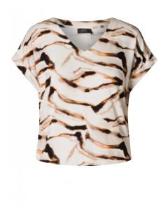 Yest Top - Gieltje Black Multicolor