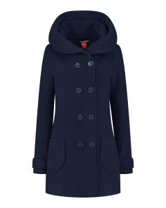 Only M Winter Trenchcoat - Zwart