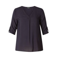 Base Level Top - Yani Dark Blue