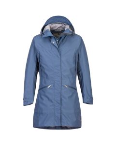 Blue Wave Functional Parka - Karlotta Steel Blue