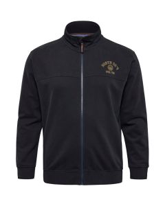 North 56˚4 Strickjacke - Mount Emblem Black