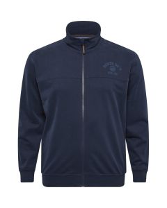 North 56˚4 Strickjacke - Mount Emblem Navy