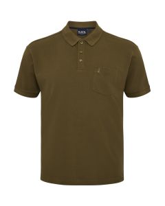 North Latitude Polo - Pique Army Green