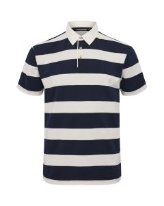 North Latitude Polo - Rugby Beige-Navy