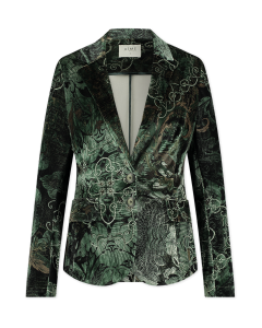 Aime Blazer - Nola Damast Print