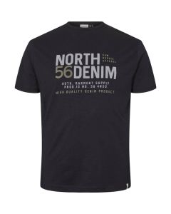 North 56˚4 T-Shirt - Raw Nordic Schwarz