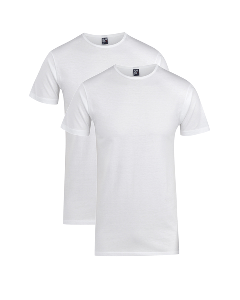 Alan Red T-Shirt - Derby Weiß Extra Lang (2-pack)