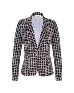 Aime Blazer - Ivy Points Print