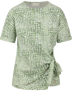 Kimara Top - Negin Croc Print