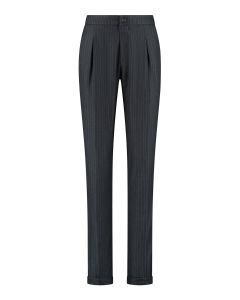 Blue Fire - Carol Relaxed Pinstripe