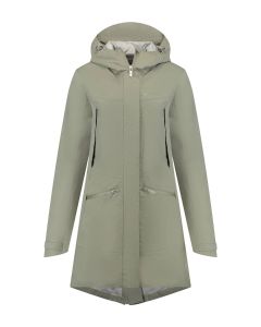Blue Wave Functional Parka - Karlotta Light Green