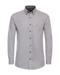 Casa Moda Casual Fit - Confetti Print White