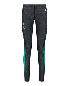 Panzeri Damen Laufhosen - Turbo Schwarz/Türkis