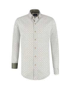 Eden Valley - Modern Fit Buckle Print Brown
