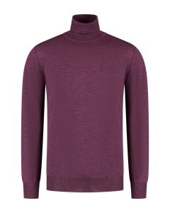 Eden Valley - Pullover Merino Rollkragen Violett