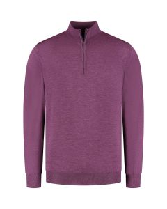 Eden Valley - Pullover Merino Zip Violett