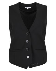 Zizo - Weste Kilette Black