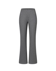 MAC Jeans Flare - Anthracite Print
