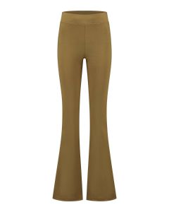 Madame Liz - Legging Flared Summer Rib Olive