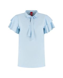 Only M - Top Sensitive Ruffle Celeste