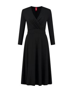 Only M - Kleid Travel Wrap Black