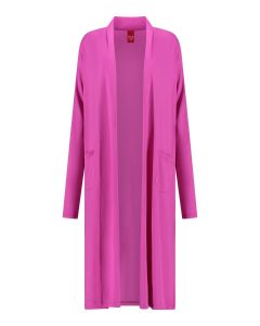 Only M - Strickjacke Split Fuxia