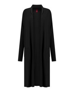 Only M - Strickjacke Split Nero