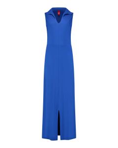 Only M - Kleid Maxi Tricot Kobalto