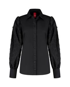 Only M - Bluse Daisy Nero
