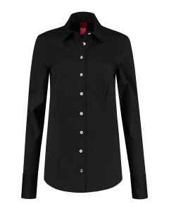 Only M - Blouse Basic Schwarz für lange Damen