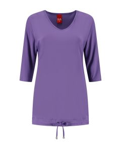 Only M - Lockere Top Maglia Violett