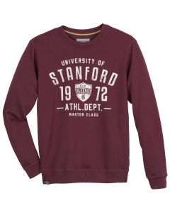 Redfield Sweater - Standford Barolo Red