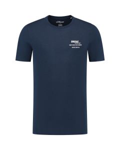 s.Oliver T-Shirt - Drive Dark Navy