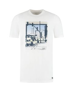 s.Oliver T-Shirt - City White