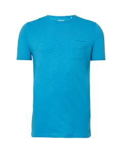 s.Oliver T-Shirt - Pocket Bold Turquoise