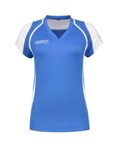 Panzeri Cannes Cap Sleeves Shirt - Blau