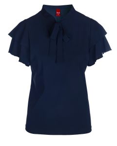 Only M - Top Sensitive Ruffle Navy