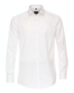 Venti slim overhemd rood