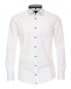 Venti slim overhemd rood