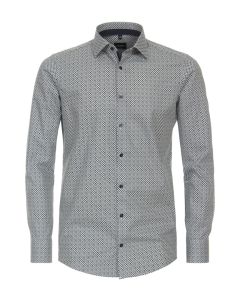 Venti Modern Fit Hemd - Prism Olive
