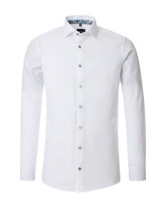 Venti Modern Fit Hemd - Meadow White