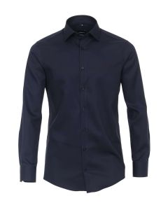 Venti slim overhemd rood