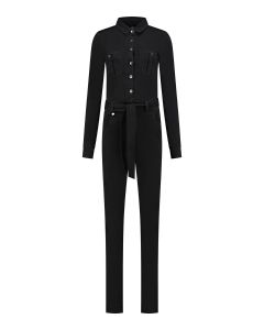 ZIP73 - Jumpsuit Jeans Black