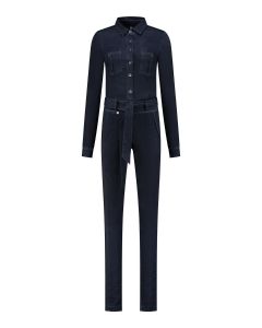 ZIP73 - Jumpsuit Jeans Blue
