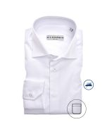 Ledub Modern Fit Hemd - Solid White