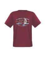 Adamo T-Shirt - Pacific Voyage Weinrot