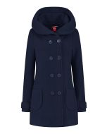 Only M Winter Trenchcoat - Zwart