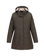 Blue Wave Wintermantel - Anke Olive