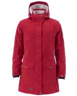 Blue Wave Wintermantel - Anke Garnet Red